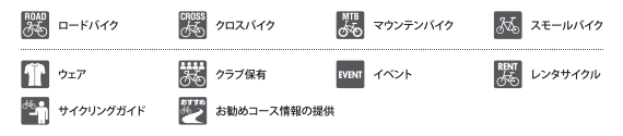 ショップサービスアイコン一覧